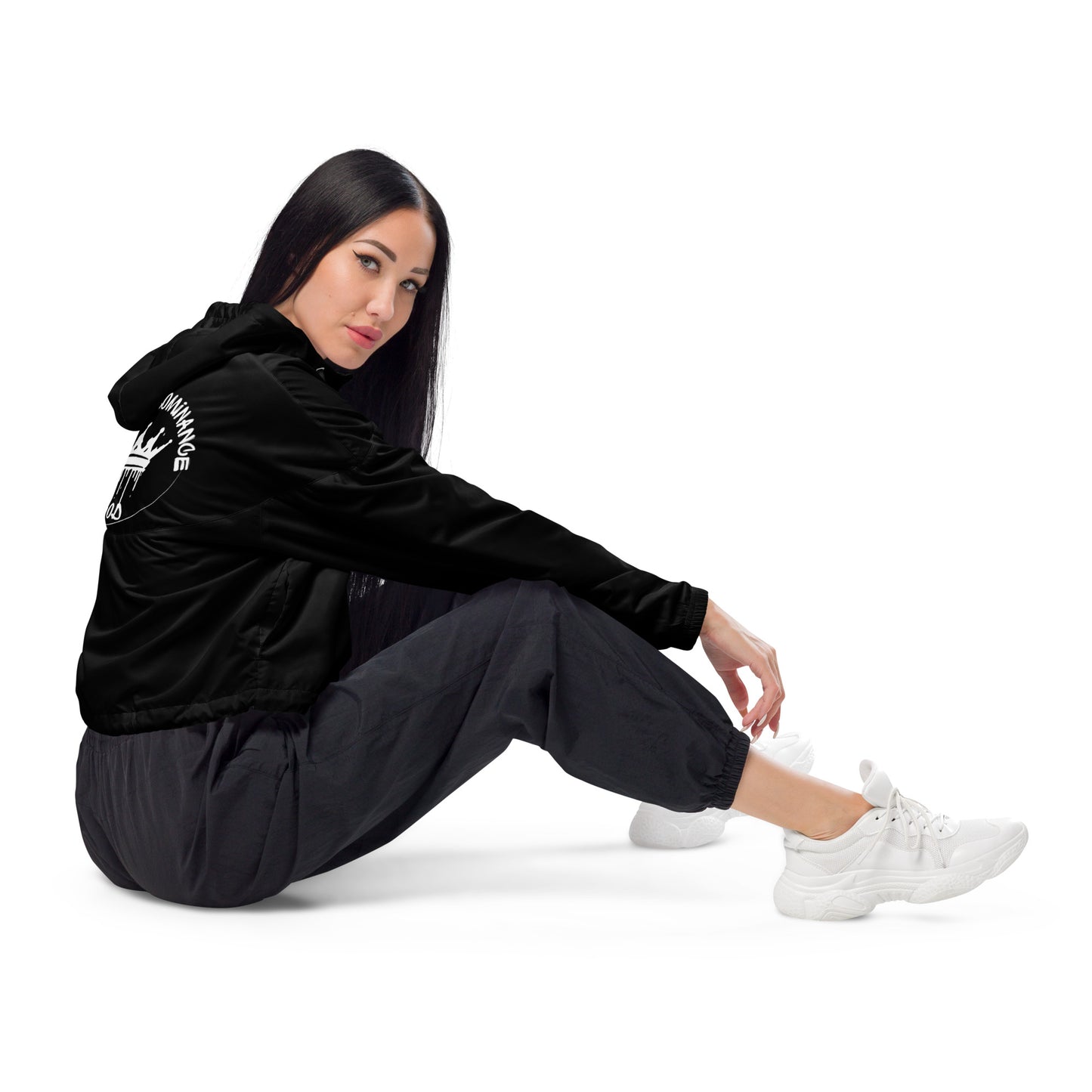 Women’s Cropped Windbreaker _GOD