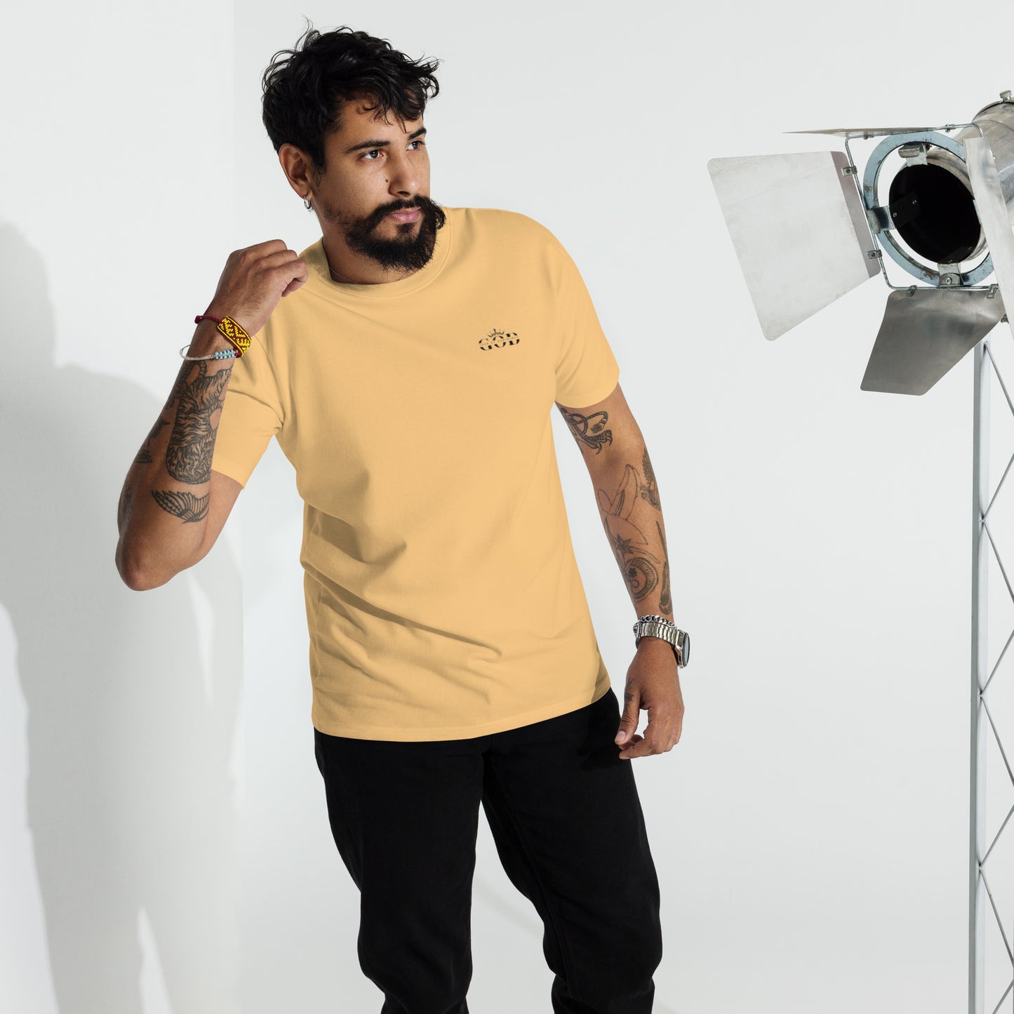 Men’s Premium Heavyweight T-Shirt _GOD