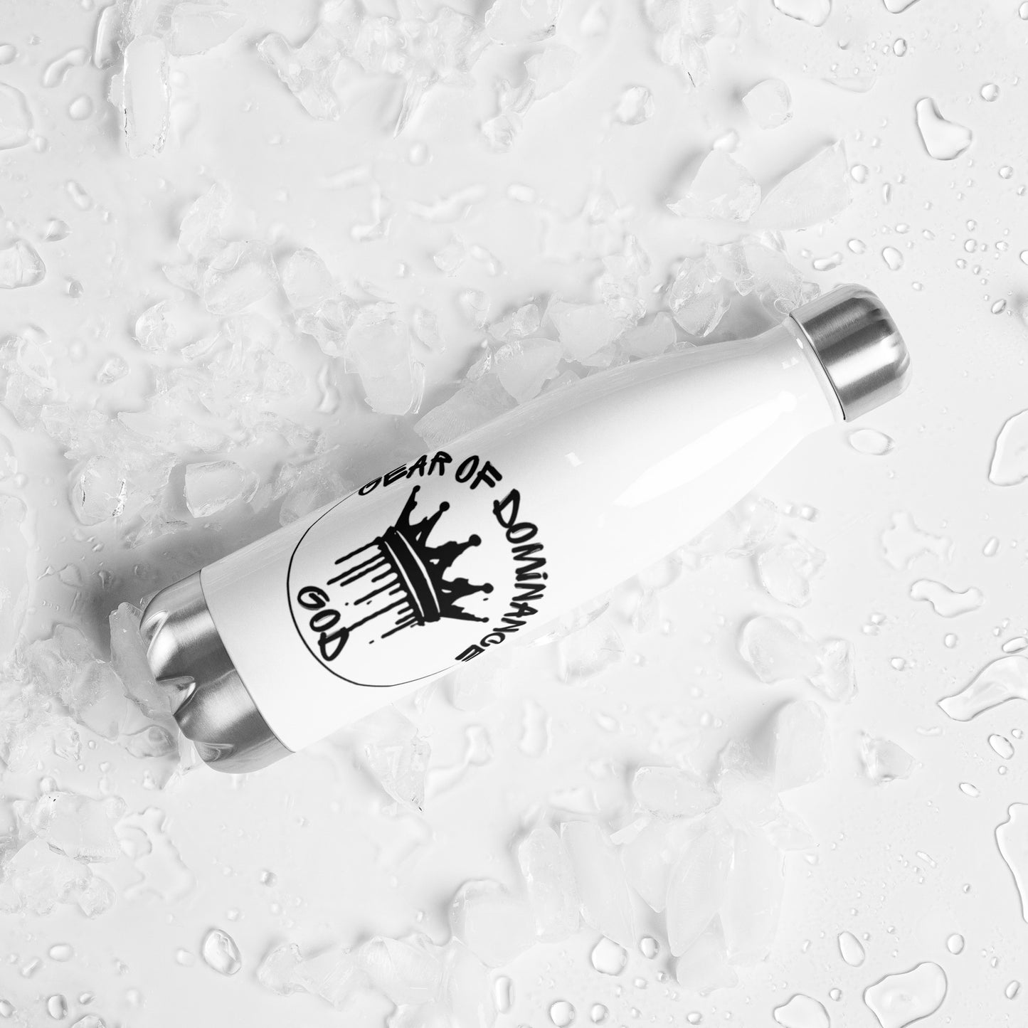 Stainless steel water bottle _GOD