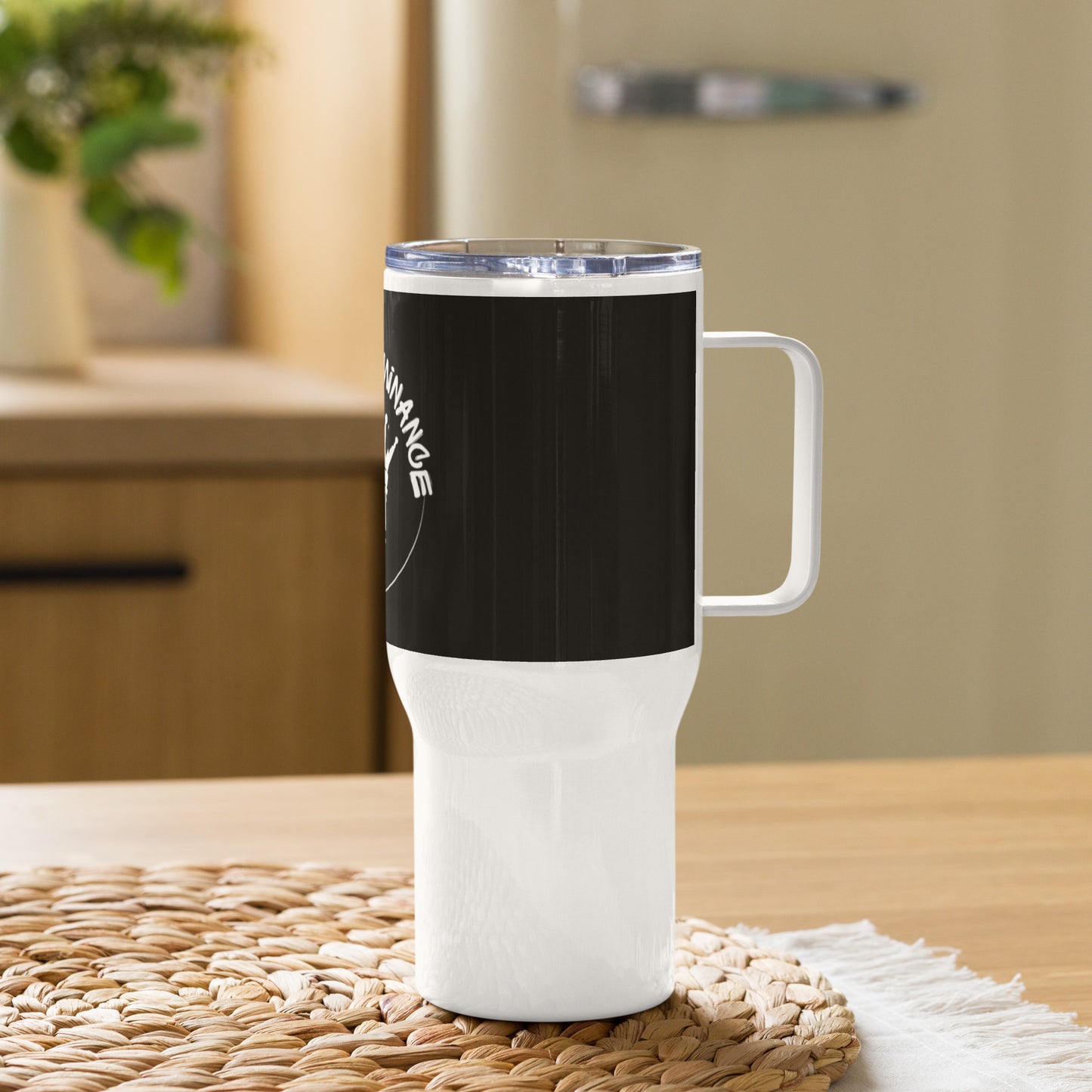 Travel mug with handle _GOD