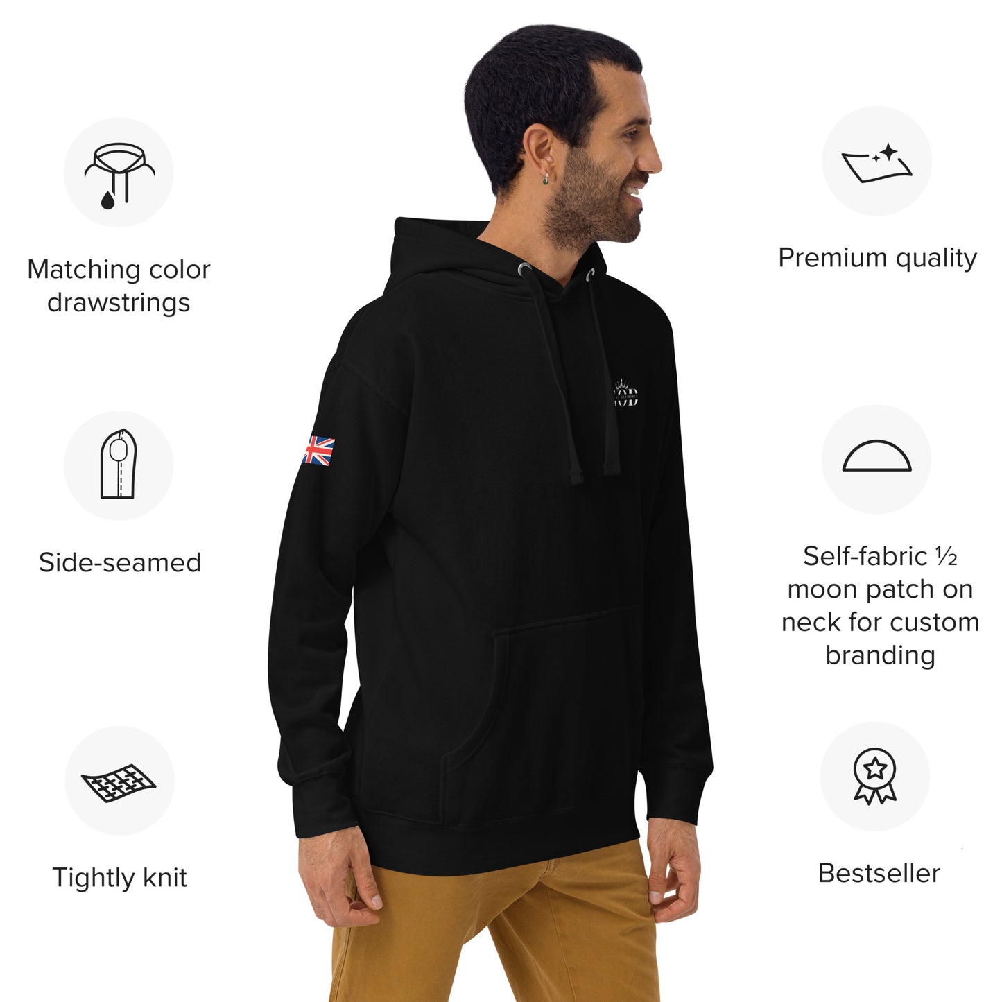 Unisex International Hoodie (UK) _GOD