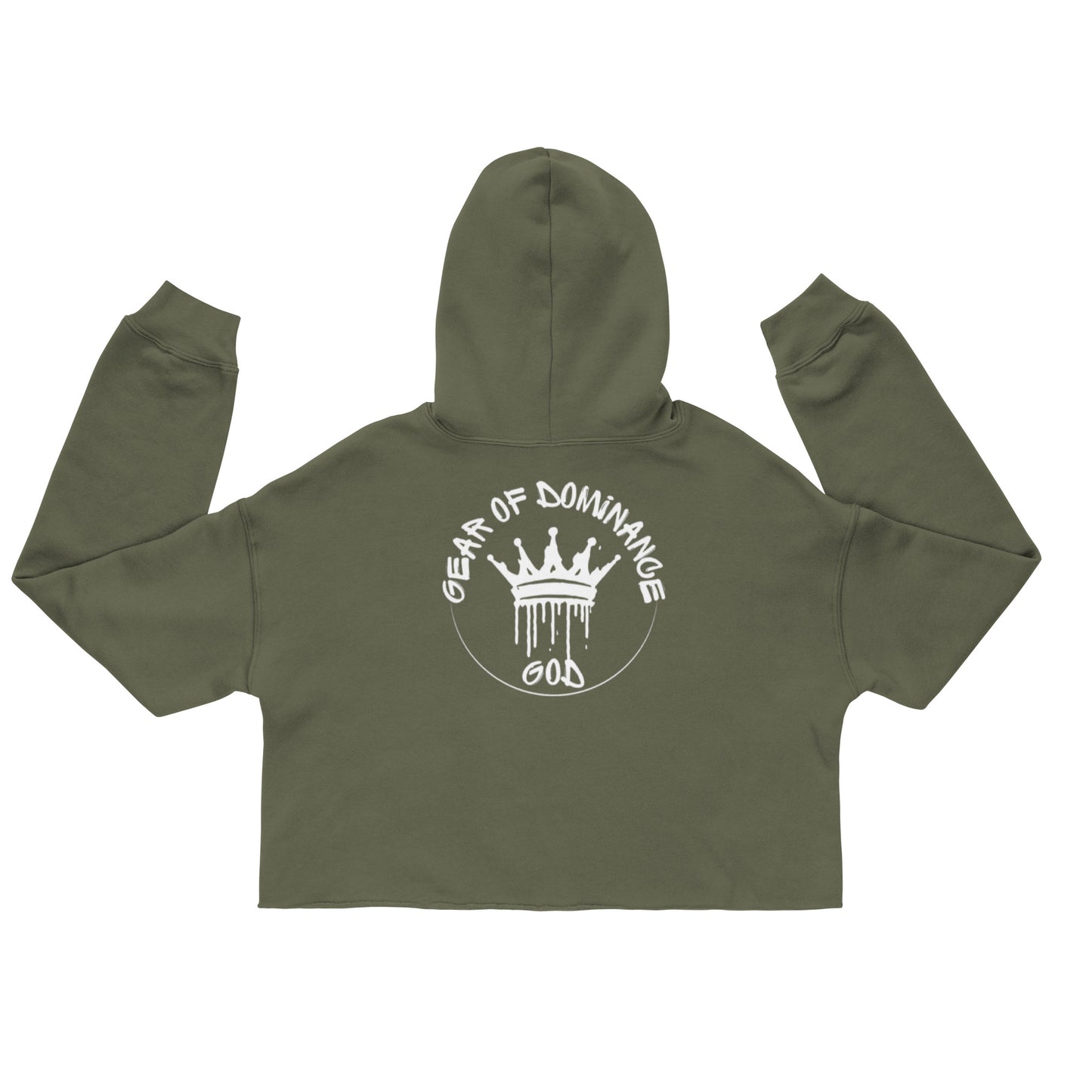 Crop Hoodie - Gear Of Dominance