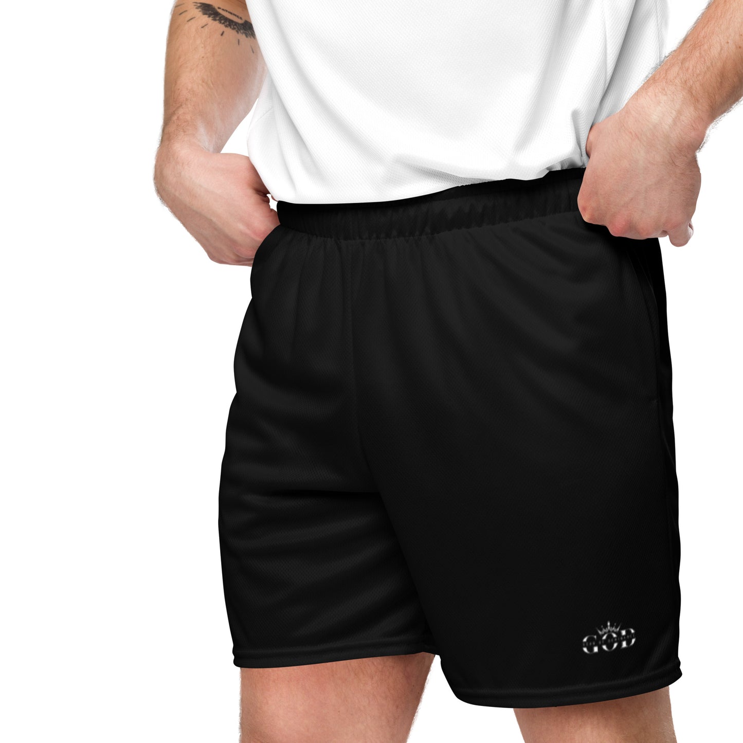 Unisex Mesh Shorts _GOD