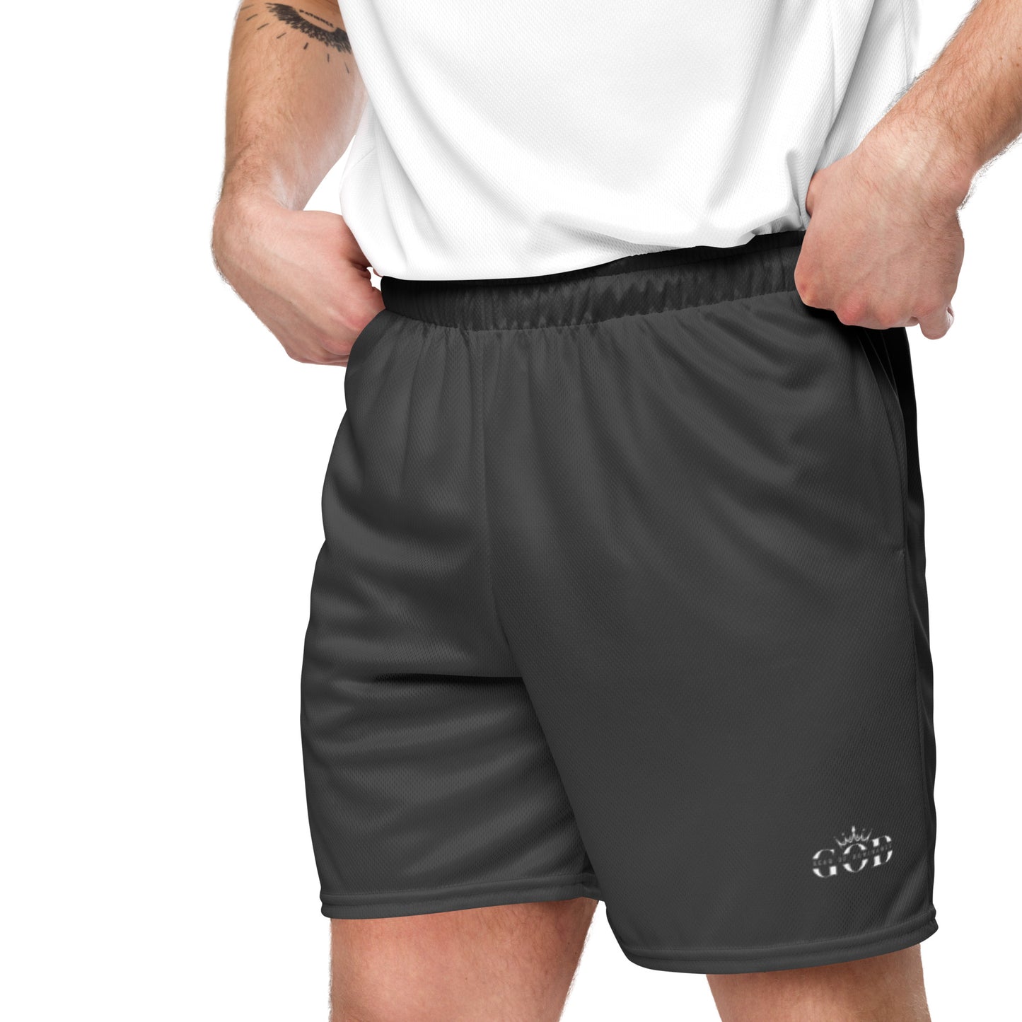 Unisex Mesh Shorts _GOD