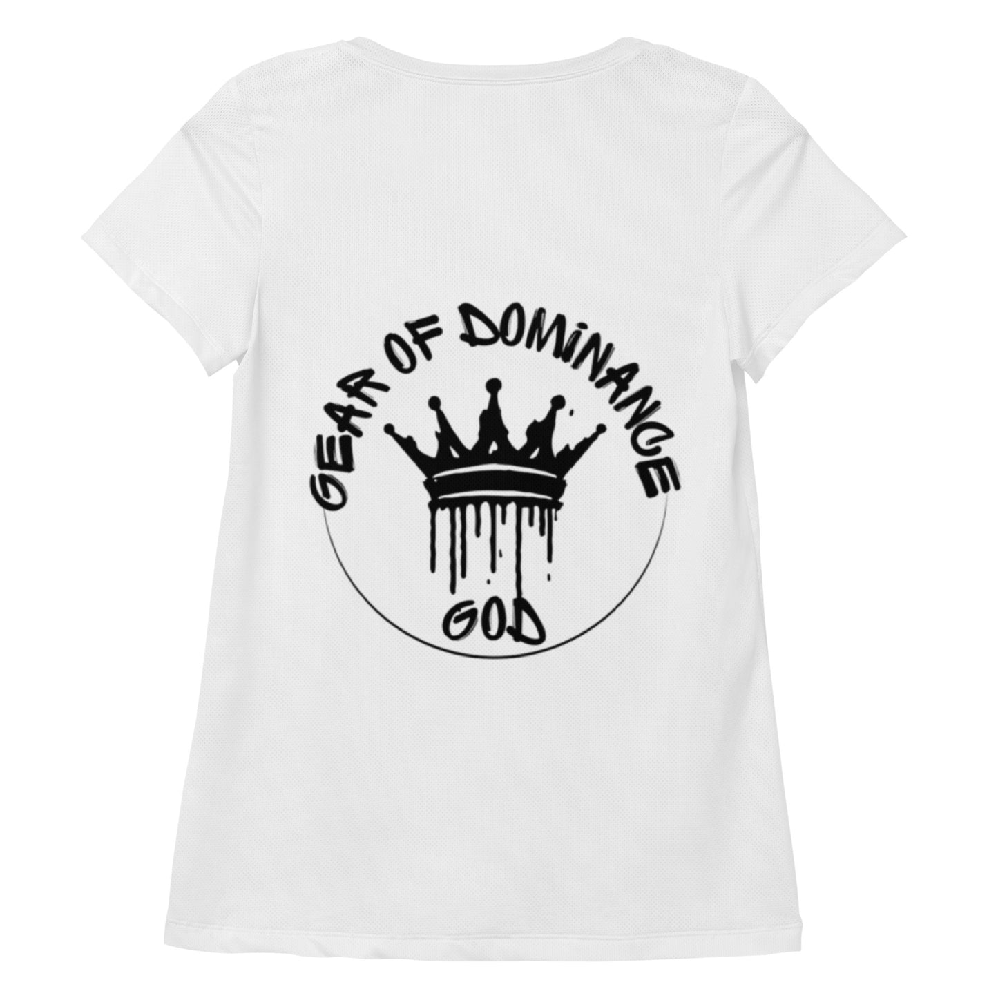 Women's Athletic T-shirt _Gear Of Dominance