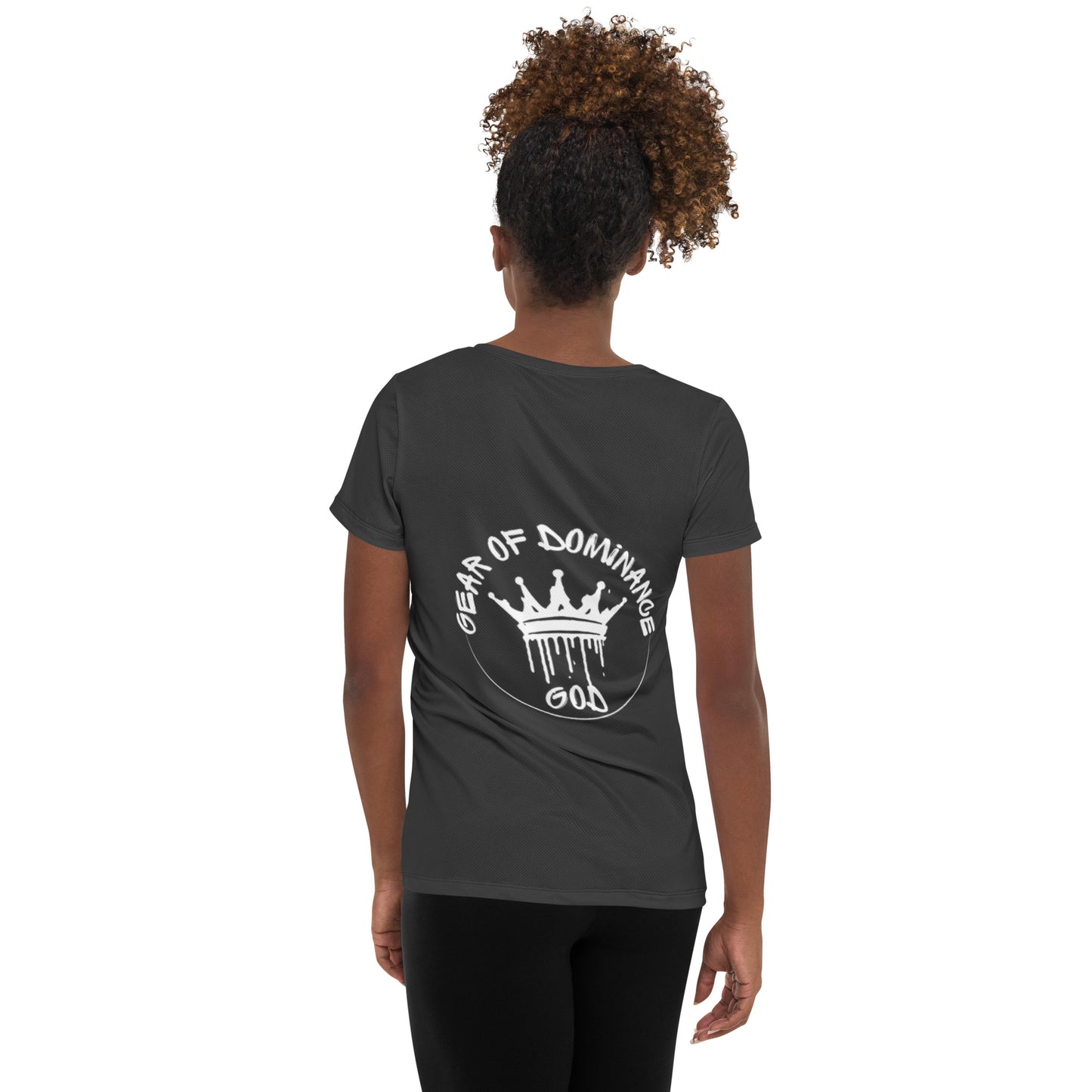 Women's Athletic T-shirt _Gear Of Dominance