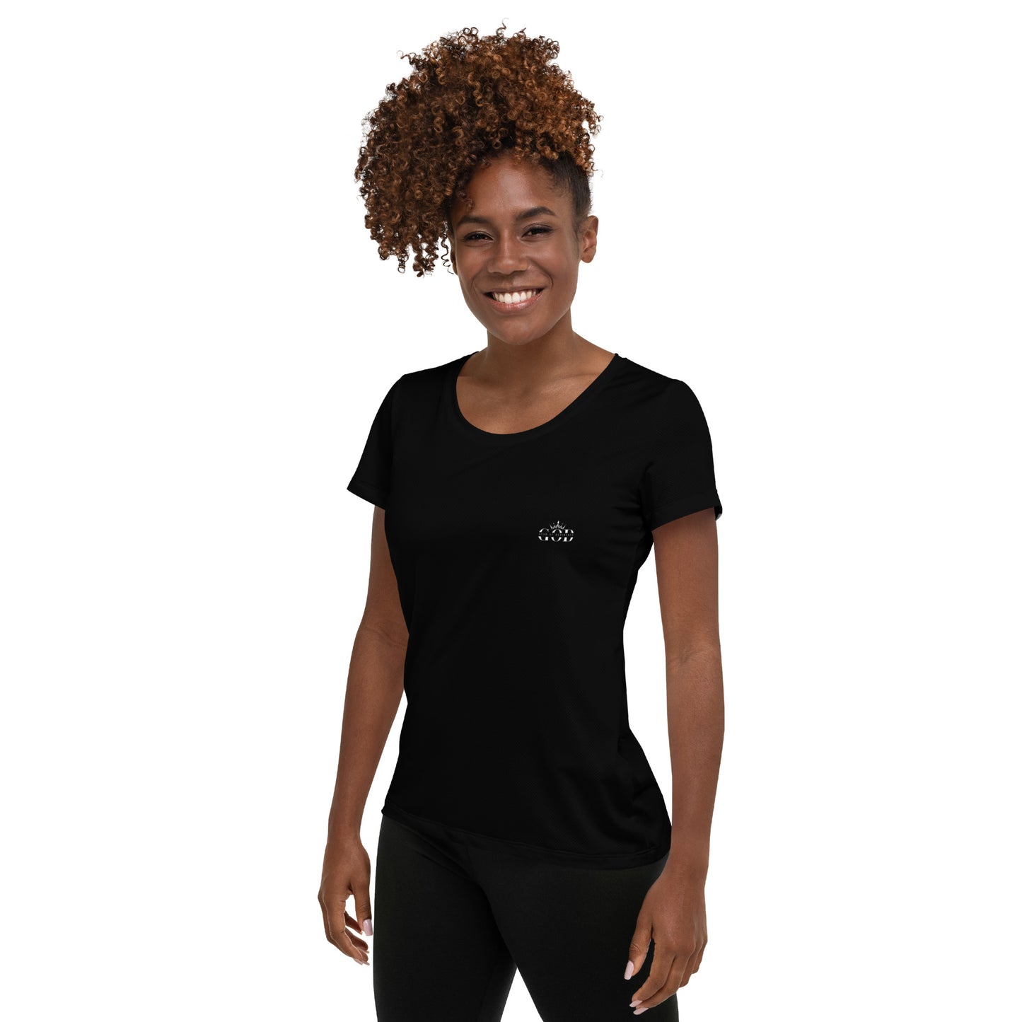 Women's Athletic T-shirt _Gear Of Dominance