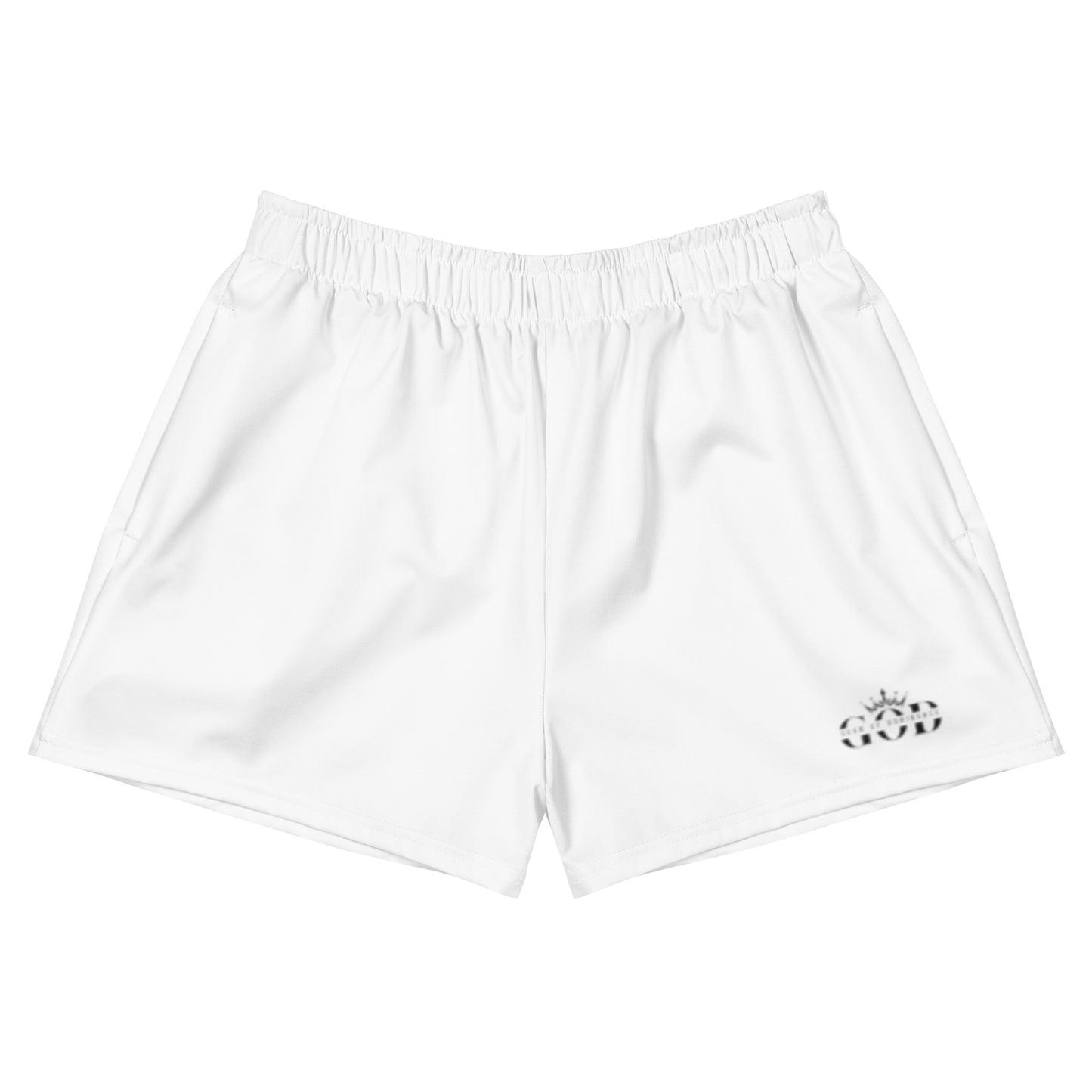 Women’s Recycled Athletic Shorts _GOD