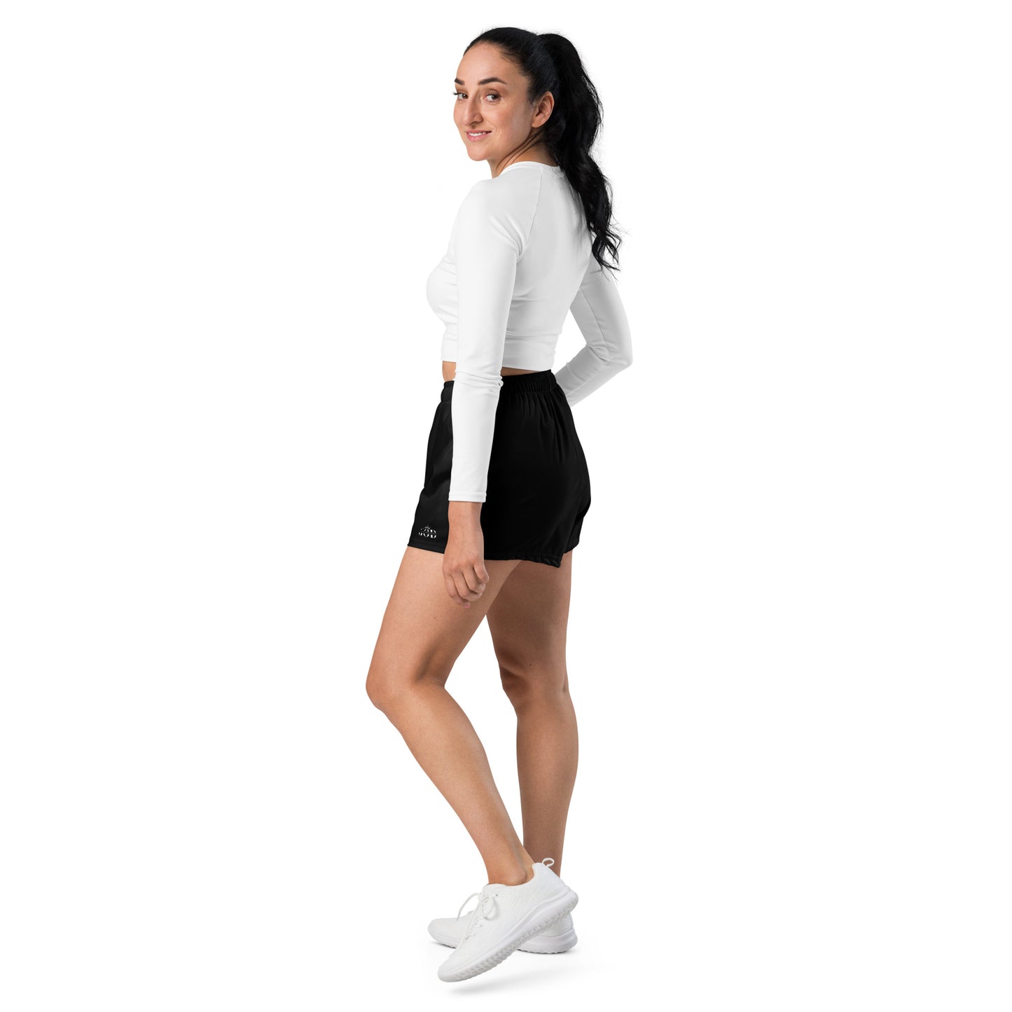 Women’s Recycled Athletic Shorts _GOD