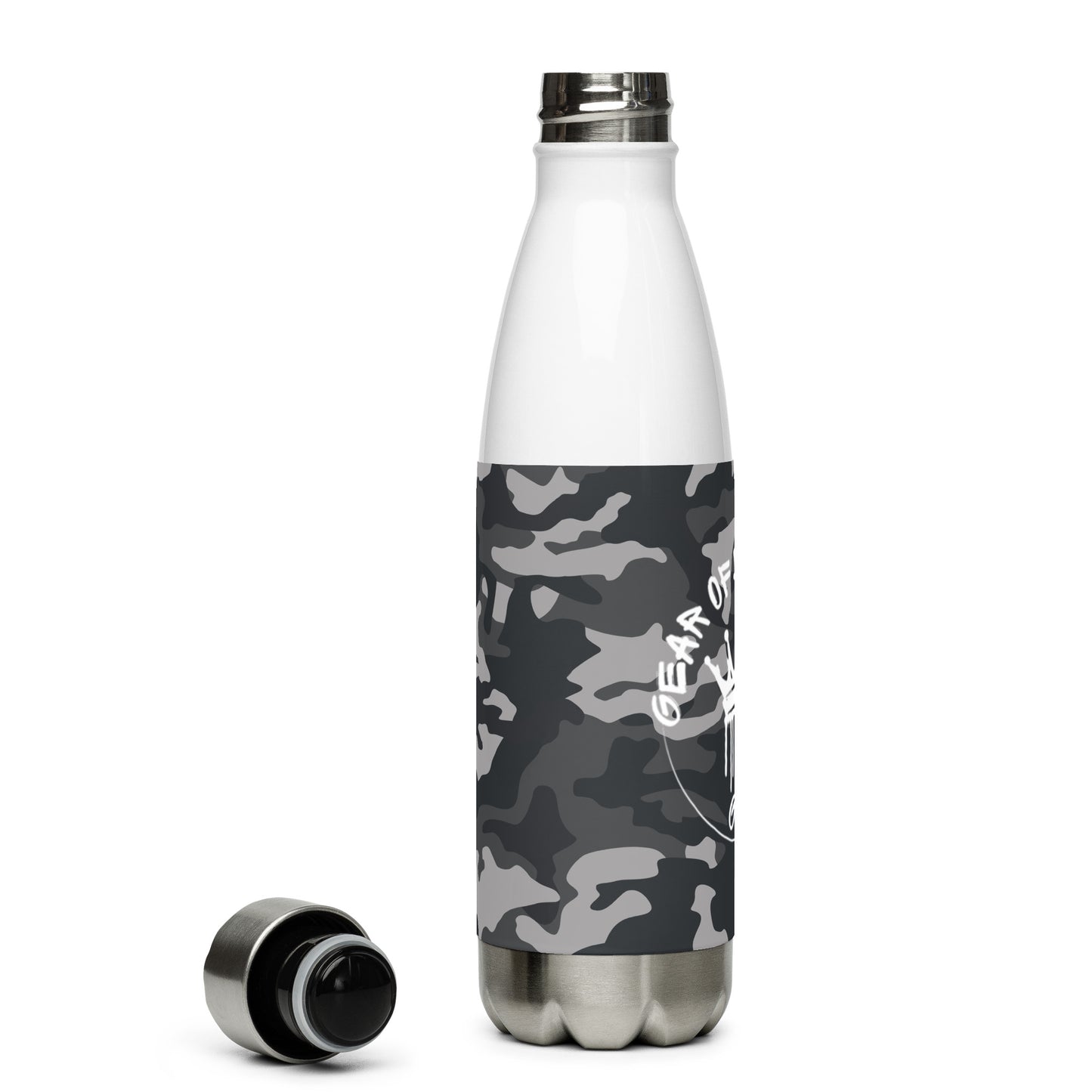 Stainless steel water bottle _GOD